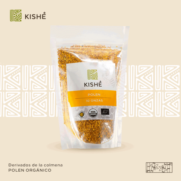 Polen orgánico, 10onz Kishé Coffee Shop