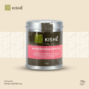 Té de rosa, infusión especial 1onz kishe coffee shop